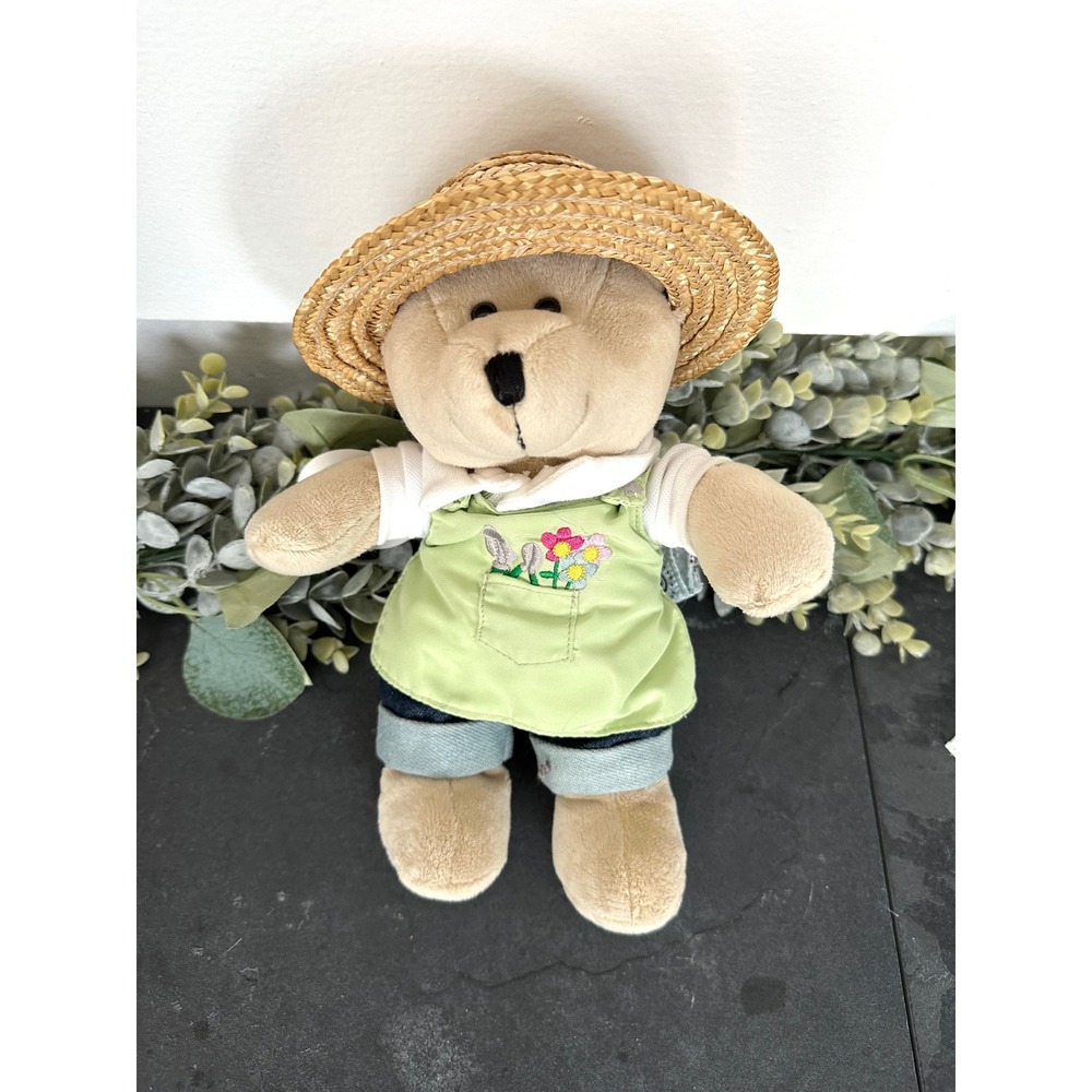 10" Starbucks Bearista 47th Edition Bear 2006 gardener bear plush collectible